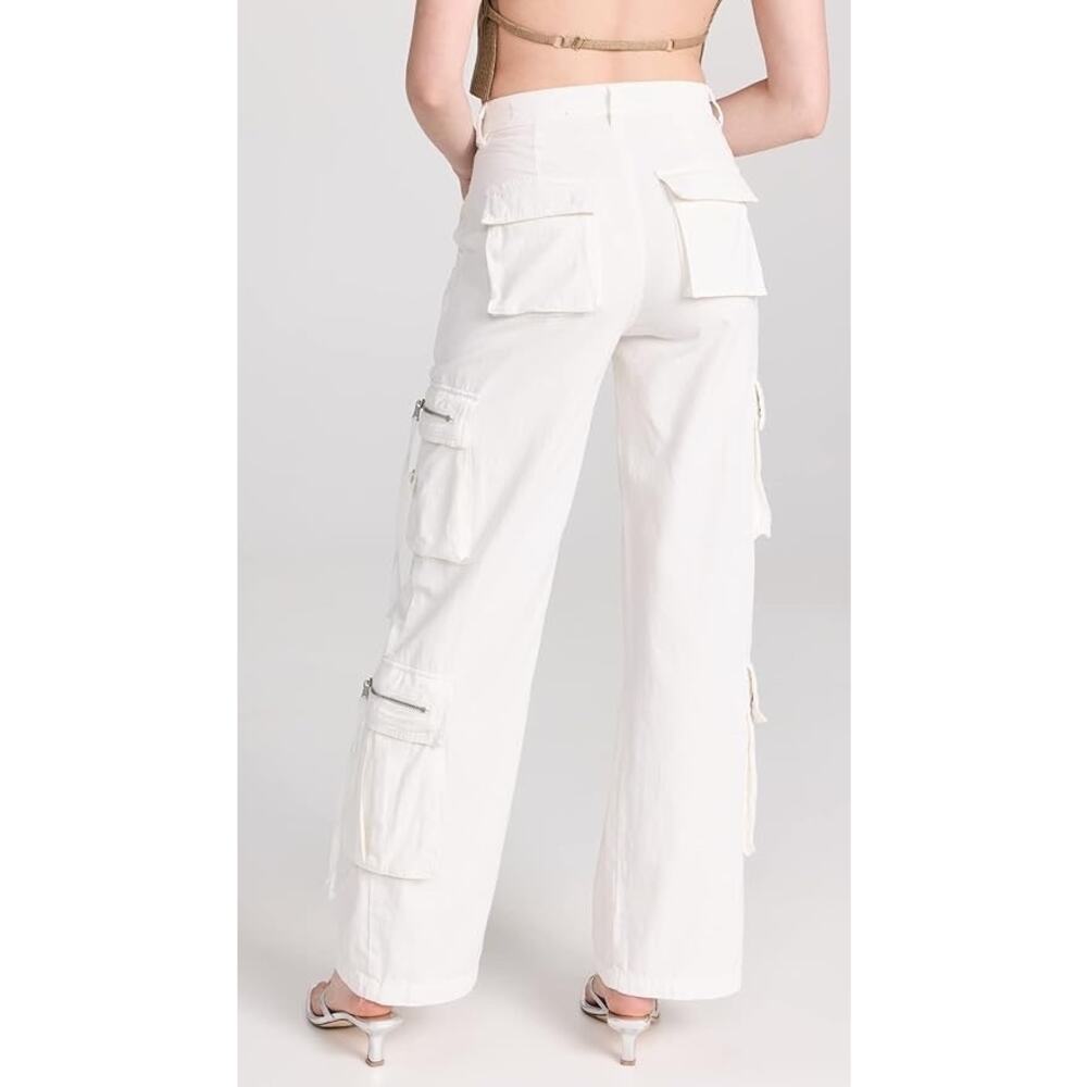 BlankNYC Women's White Cargo Pants Sz 31 NWT - Picture 4 of 14